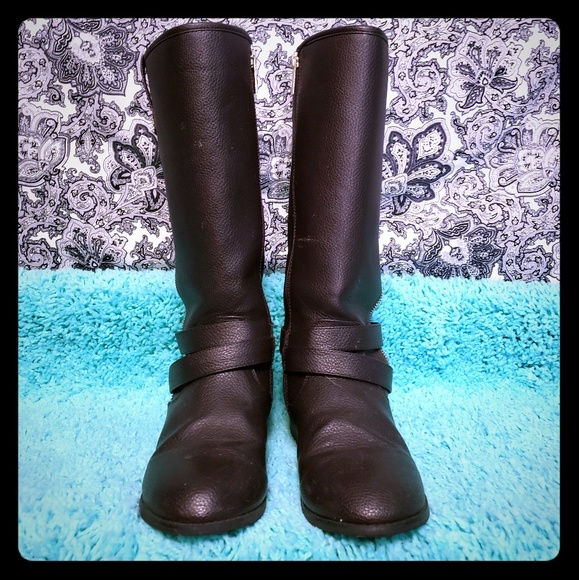 MICHEAL KORS BROWN BOOTS - Picture 1 of 8